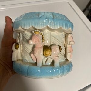 Ruben’s carousel nursery Planter ceramic
